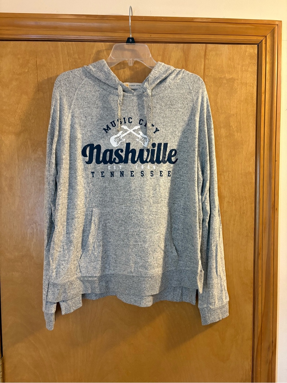 Ocean Drive Grey Nashville Hoodie